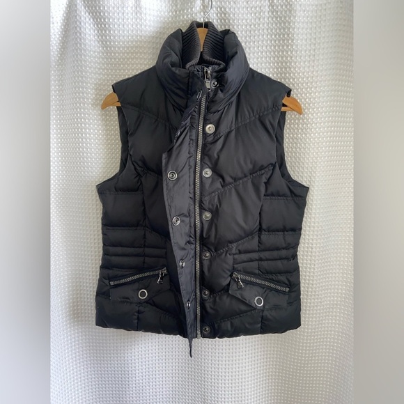 Women’s ESPRIT down feather blend black winter Puffer Vest size Large - Picture 5 of 16